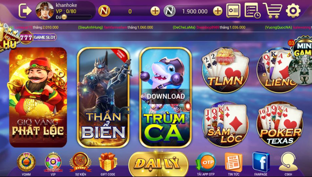 Hướng dẫn gửi tiền và rút tiền tại Naga.Vip