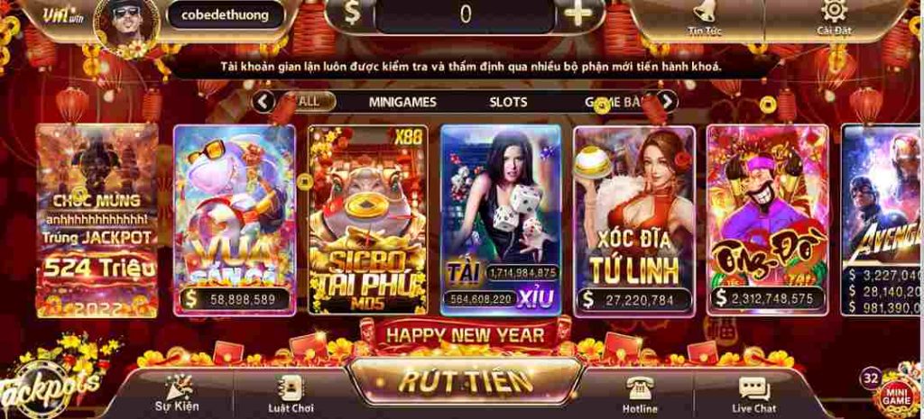 Giới thiệu cổng game bài VinWin